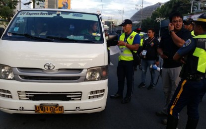<p>The Inter-Agency Council for Traffic has apprehended 156 vehicles on Wednesday (May 16, 2018), the largest number of apprehensions recorded in a single day<em>. (Photo courtesy of DOTr- IACT)</em></p>